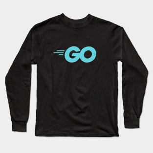 GO Programming Languange Logo Long Sleeve T-Shirt
